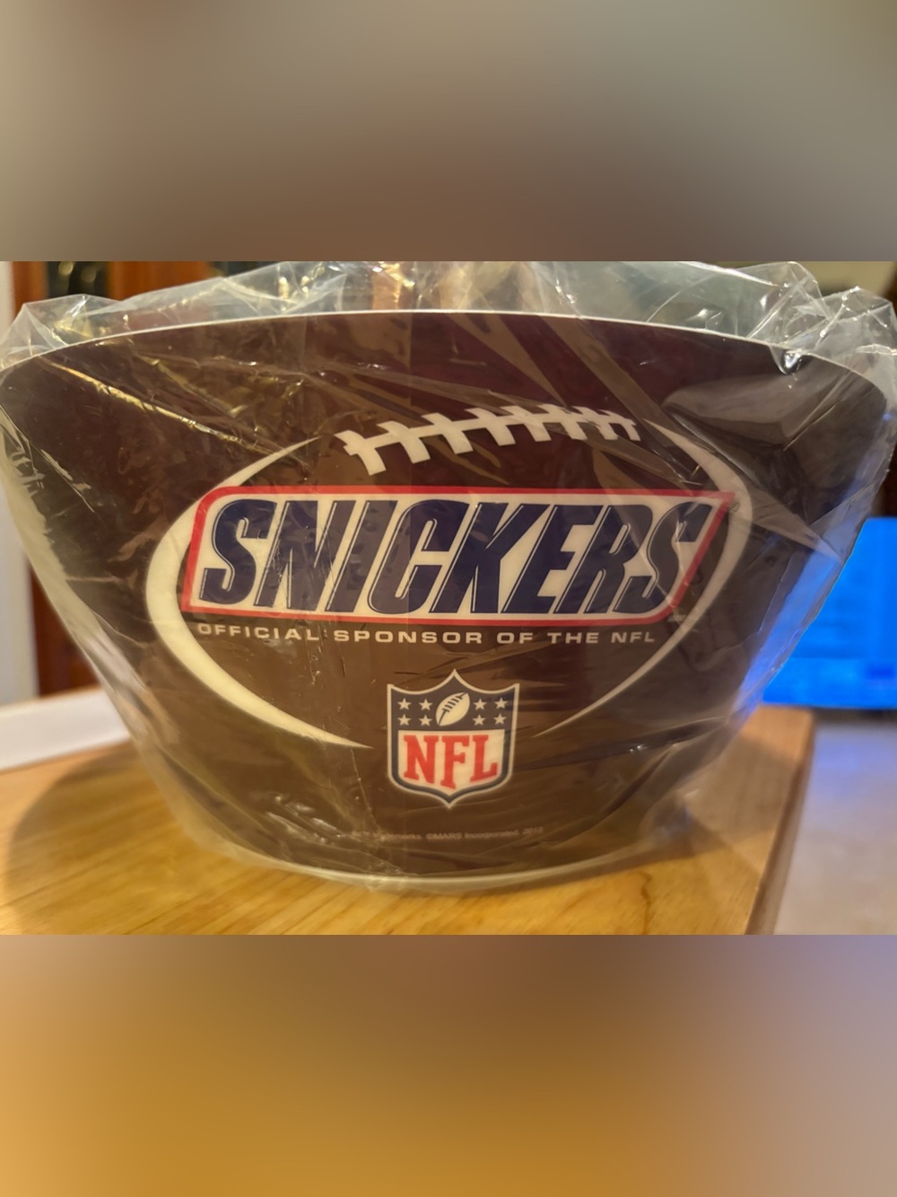 Snickers NFL Football Candy Bowl 2013 Advertising Collectible 10”